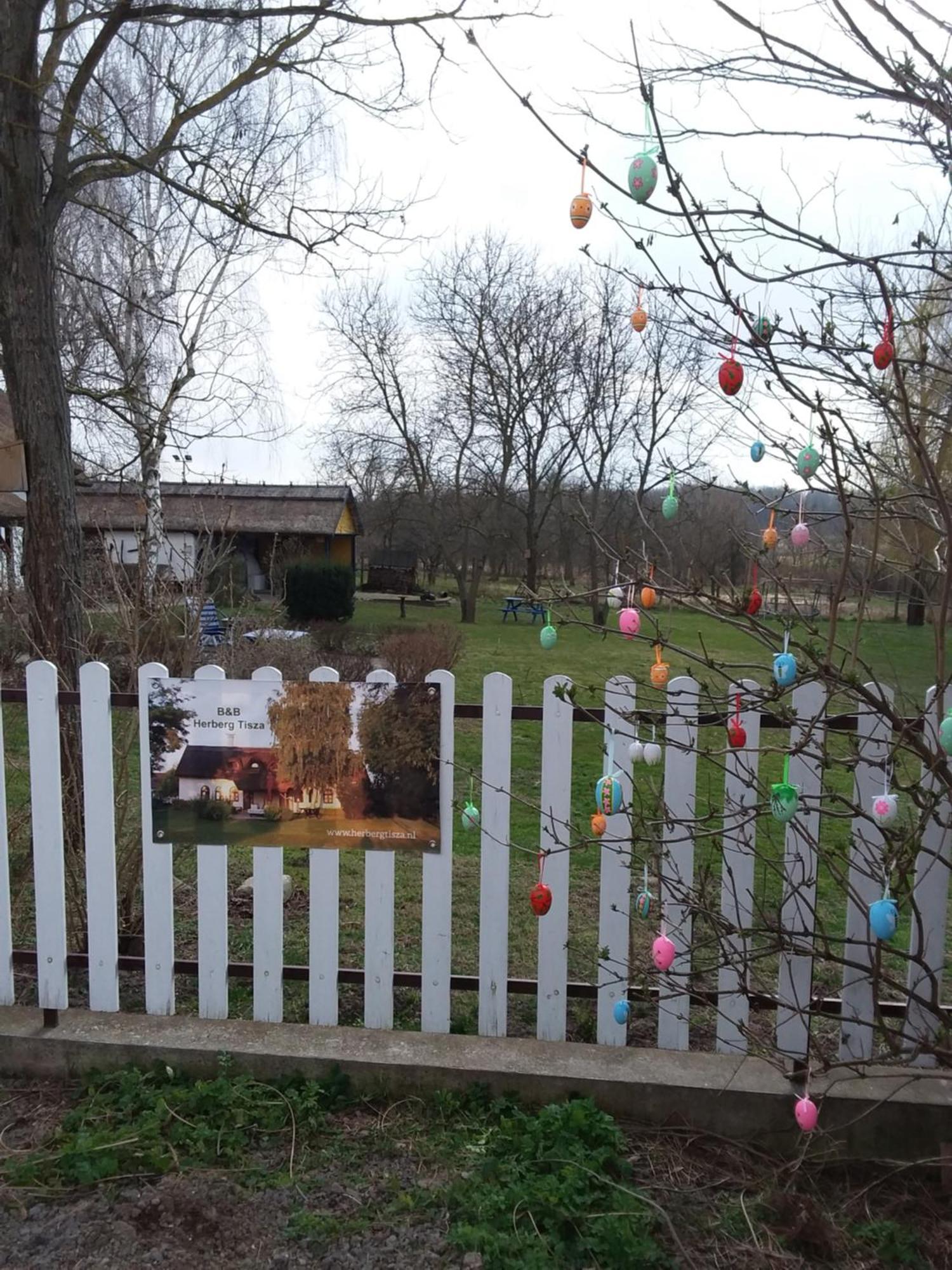 Herberg Tisza Tiszabábolna Exterior foto